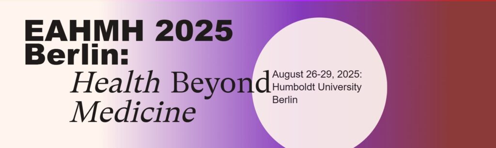 Giorgio Ennas and Evren Cakil will present at EAHMH 2025 Health Beyond Medicine